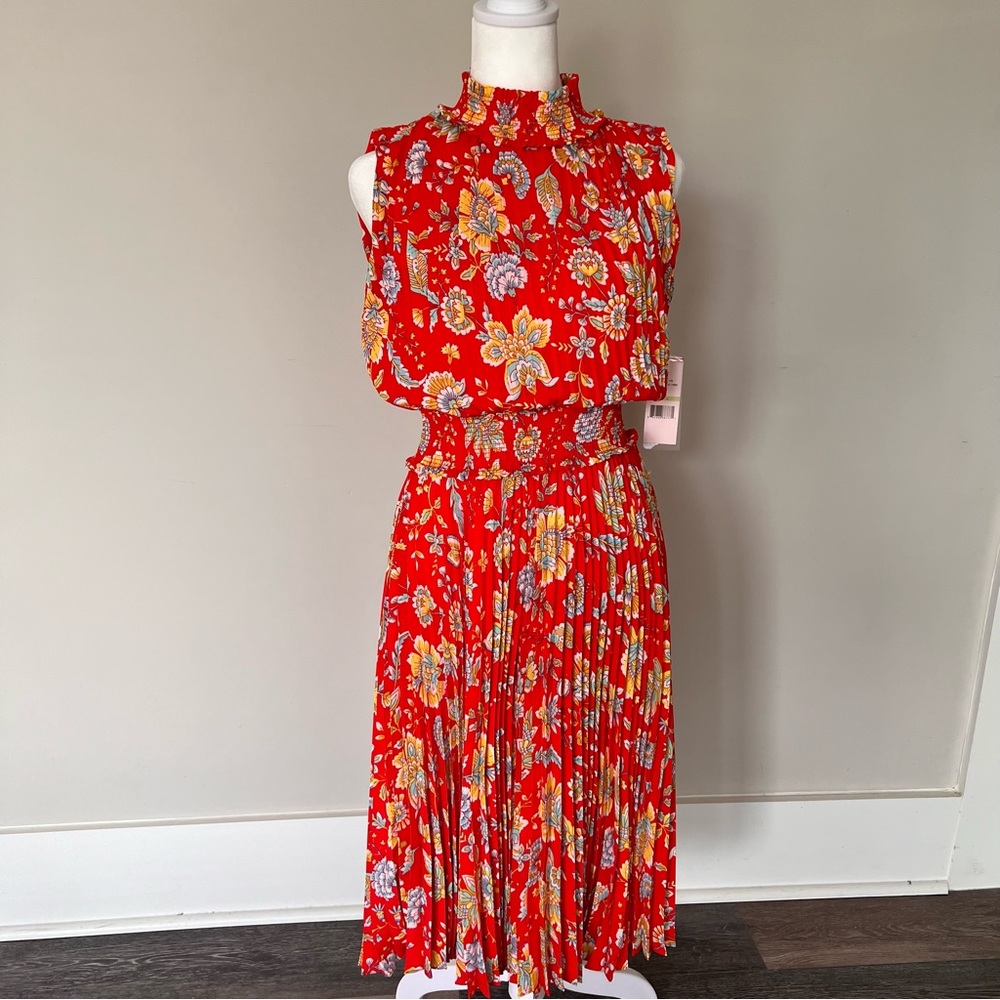 Nanette Lepore Floral Midi Dress - NWT